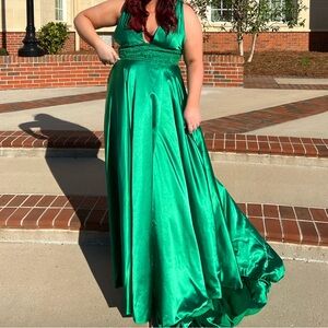 Emerald Green Formal Gown